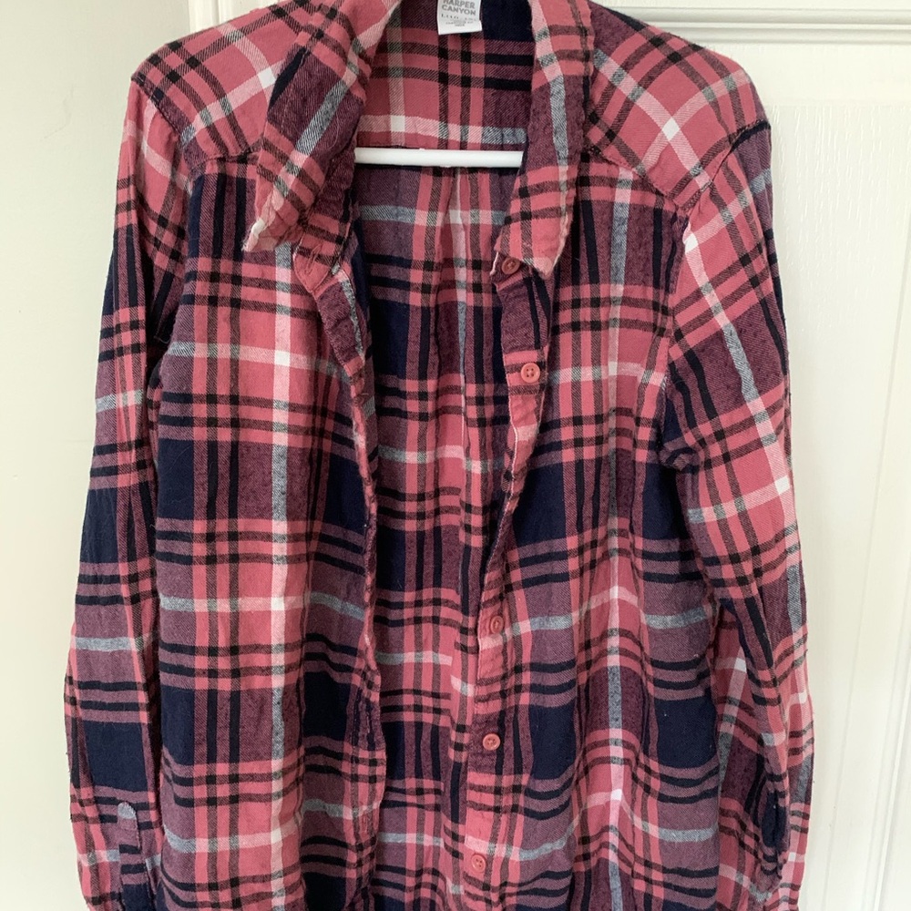 Plaid long sleeve